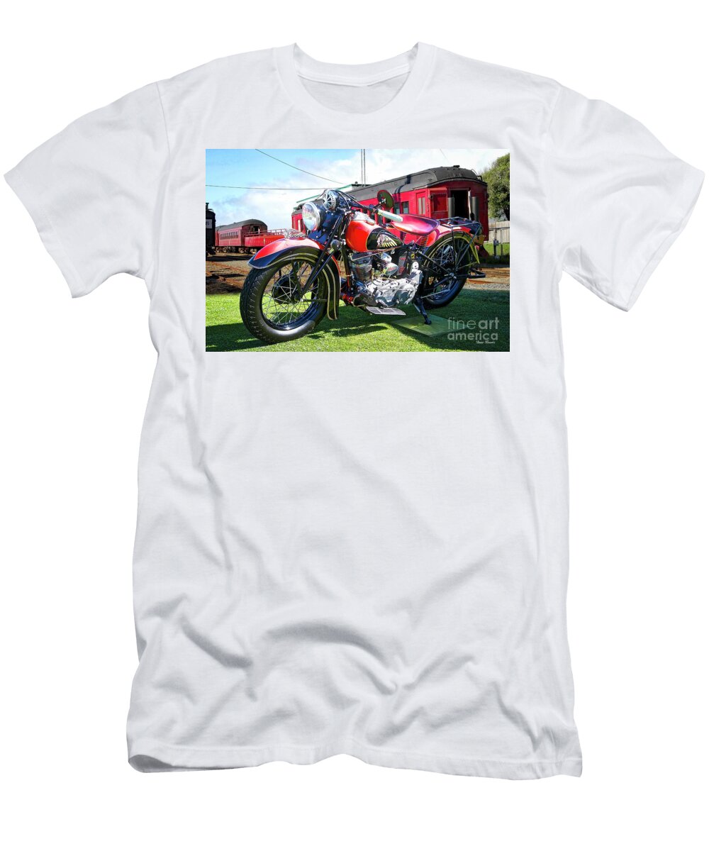 1938 Indian Chief Motorcycle Dave Koontz T-Shirt