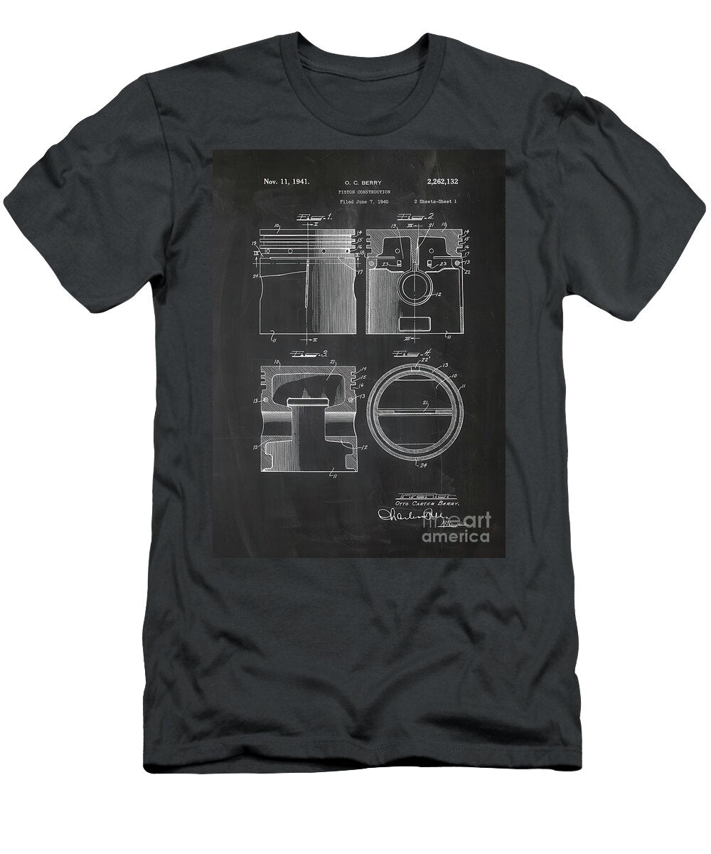 1940 Piston Construction Christian Hall T-Shirt