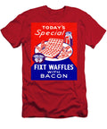 1940 Waffles with Bacon Historic Image T-Shirt