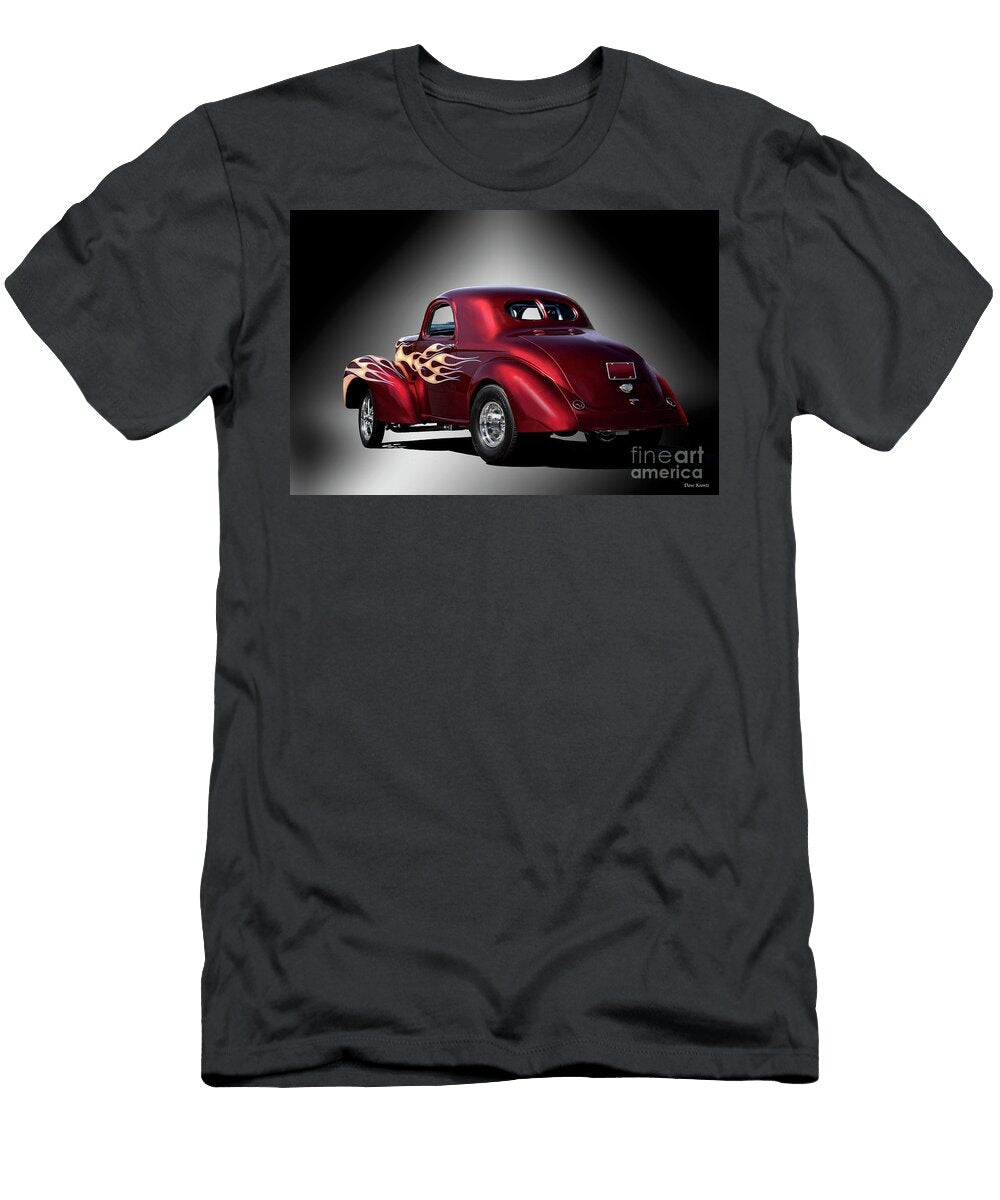 1940 Willys Coupe Gasser 3q Rear I Dave Koontz T-Shirt