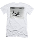 1940s 1930s Woman Falling in Snow Vintage Images T-Shirt