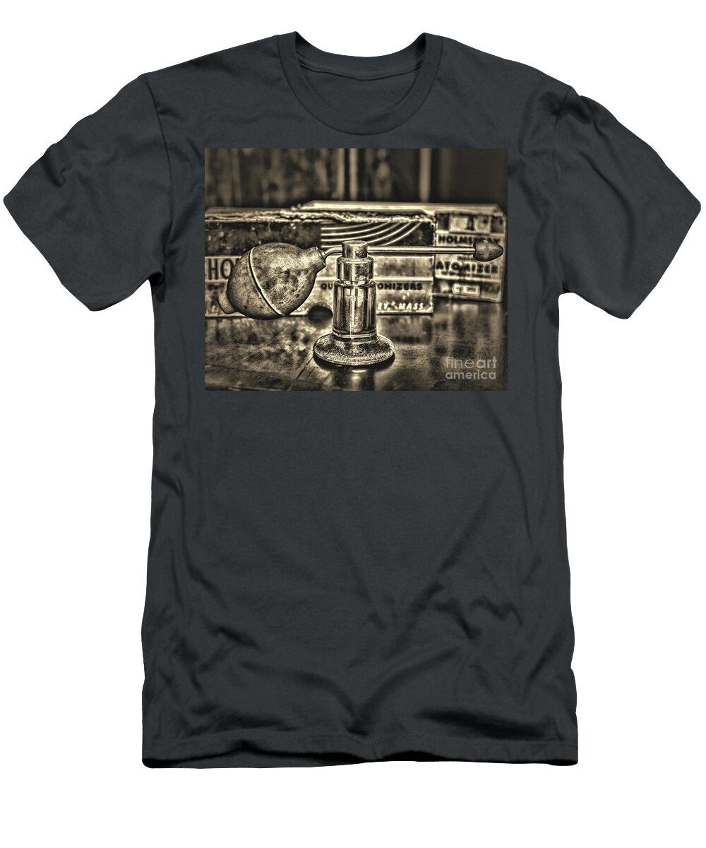 1940s Medicinal Atomizer Retro Sepia Paul Ward T-Shirt