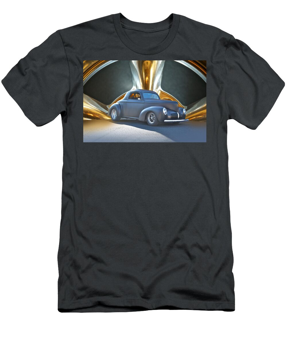 1941 Willys Black Satin Dave Koontz T-Shirt