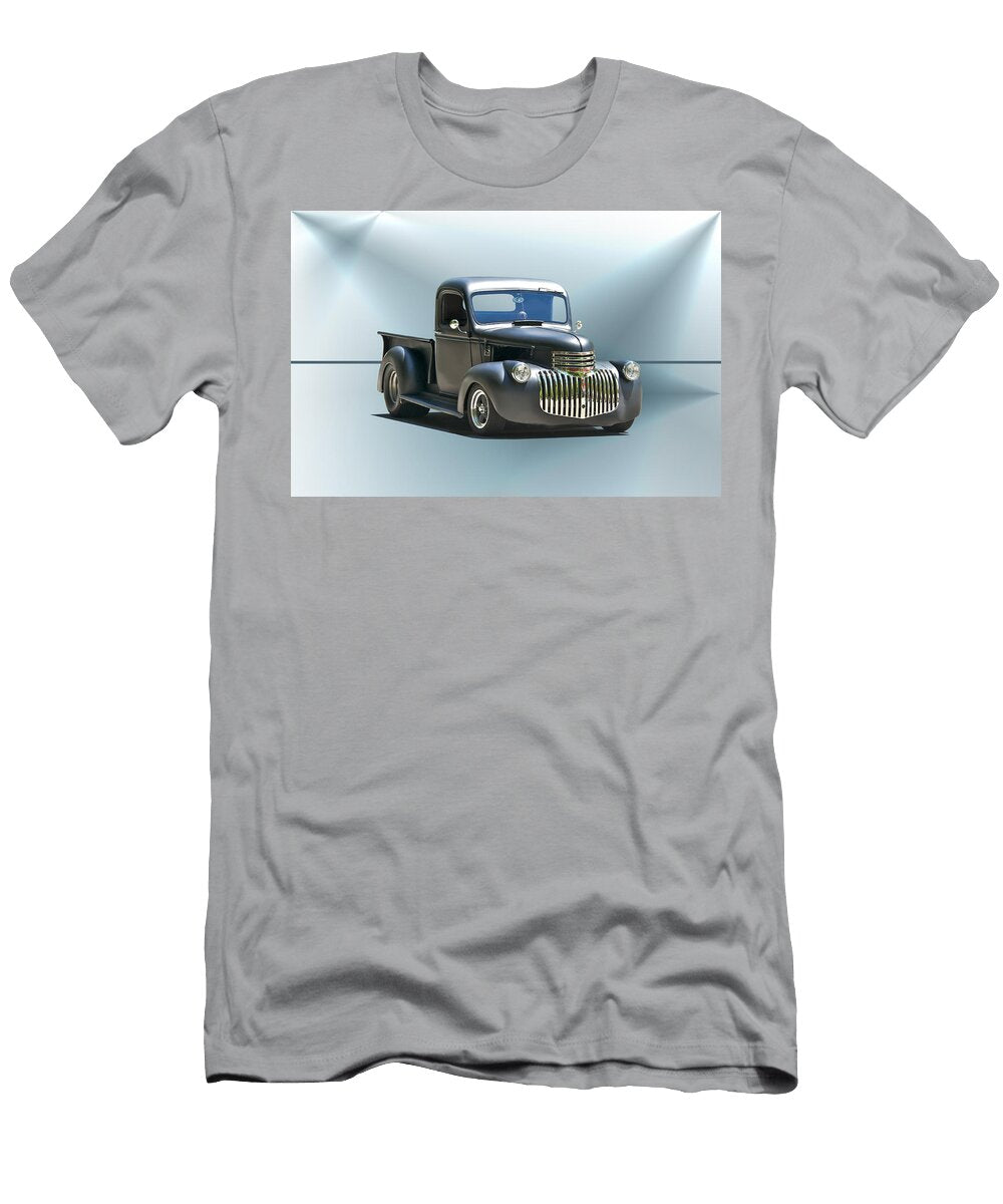 1942 Chevy Black Satin Pick Up Dave Koontz T-Shirt