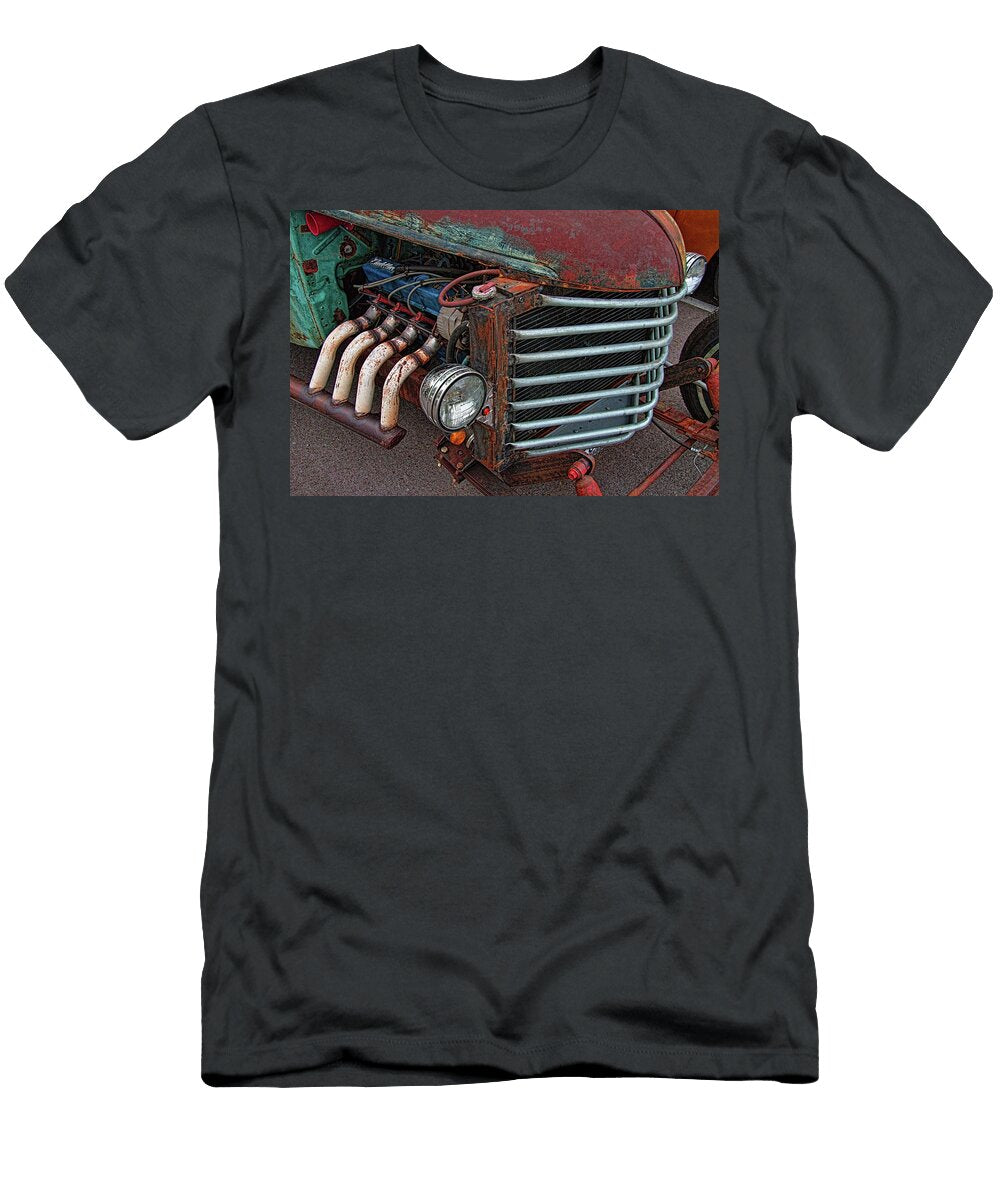1944 Gmc Wrecker Rat Rod Nick Gray T-Shirt