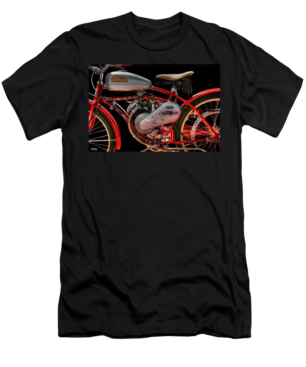 1946 Schwinn Whizzer Motorbike Nick Gray T-Shirt