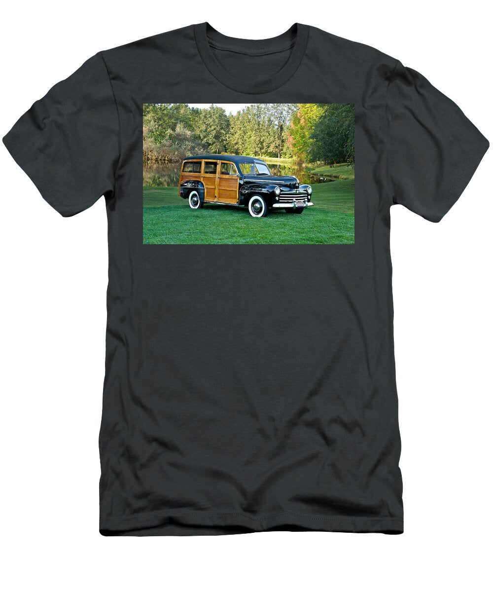 1947 Ford Woody Estate Wagon Dave Koontz T-Shirt