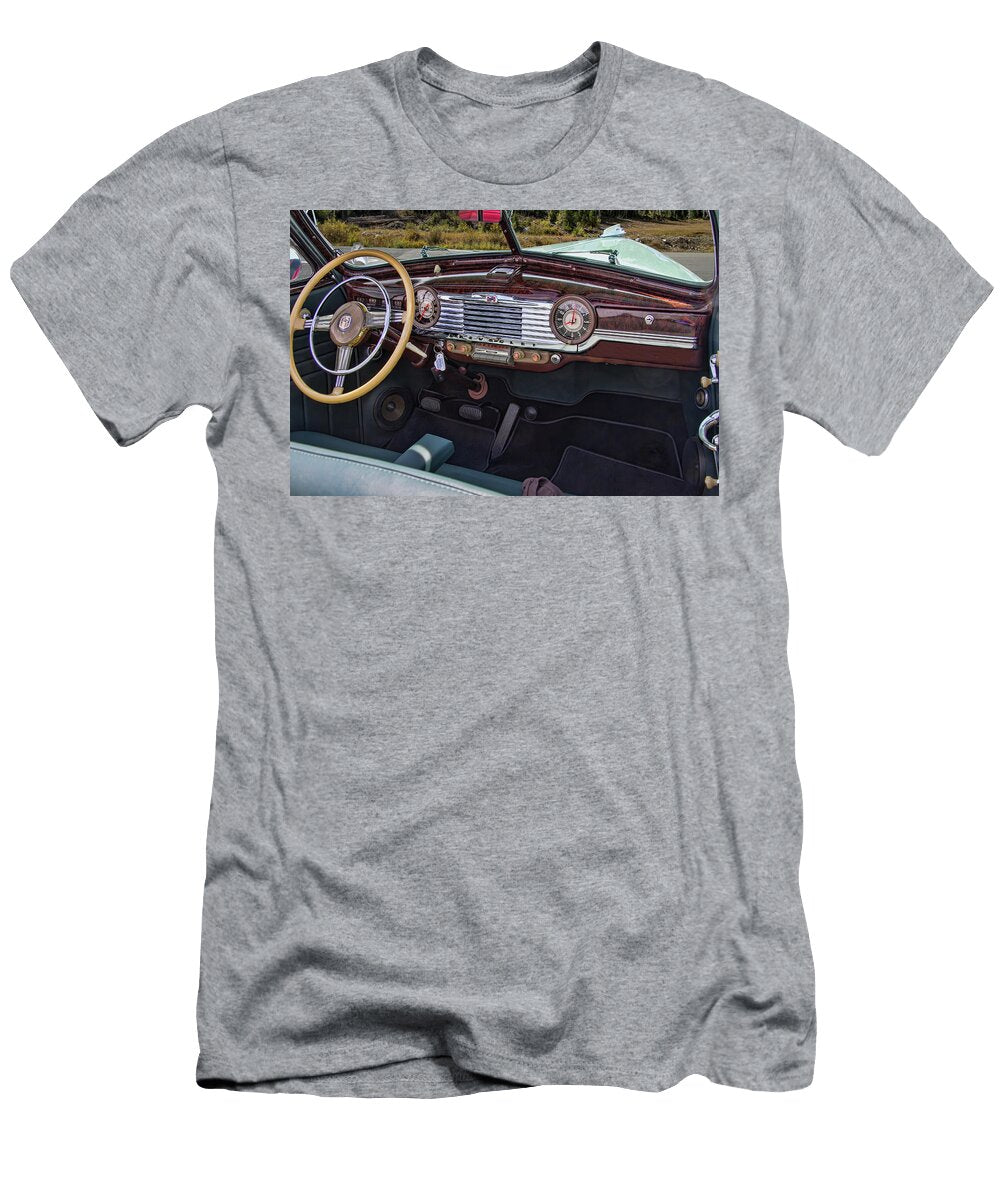 1948 Chevrolet Convertible Dashboard 0141 Nick Gray T-Shirt