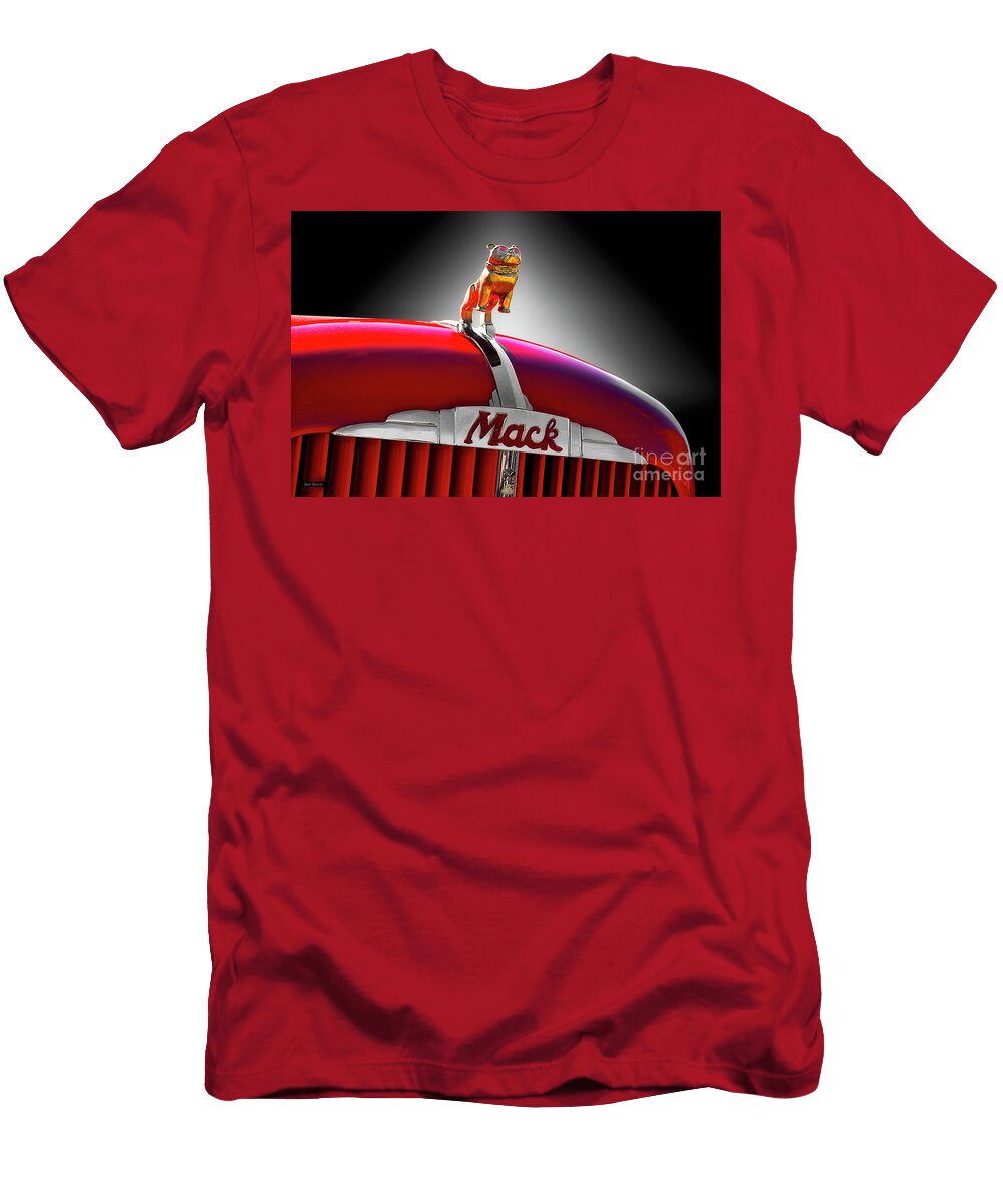 1951 Mack Truck Mascot Hood Ornament Dave Koontz T-Shirt