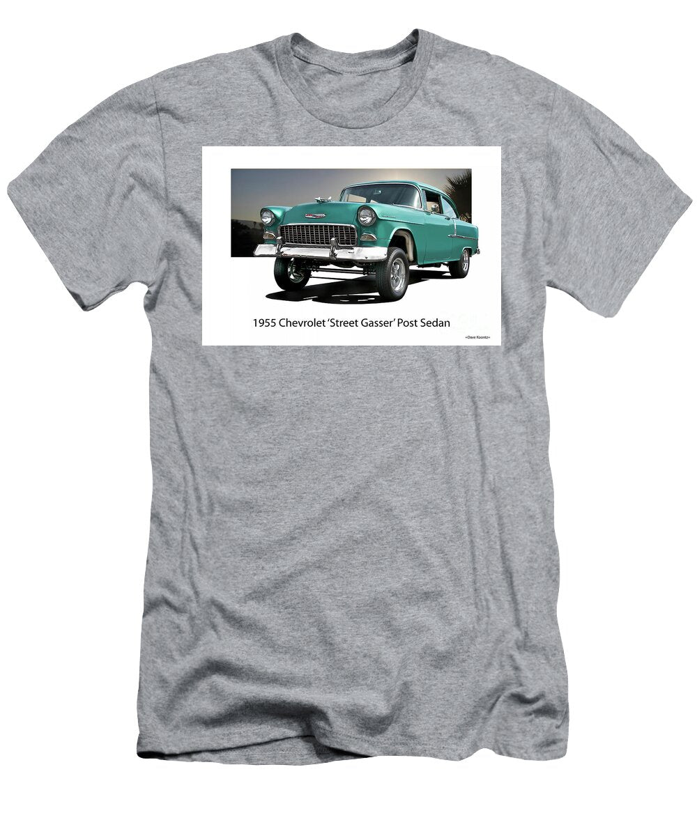 1955 Chevrolet Gasser Style Sedan Dave Koontz T-Shirt