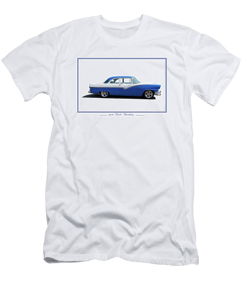 1956 Ford Fairlane 038 Nick Gray T-Shirt