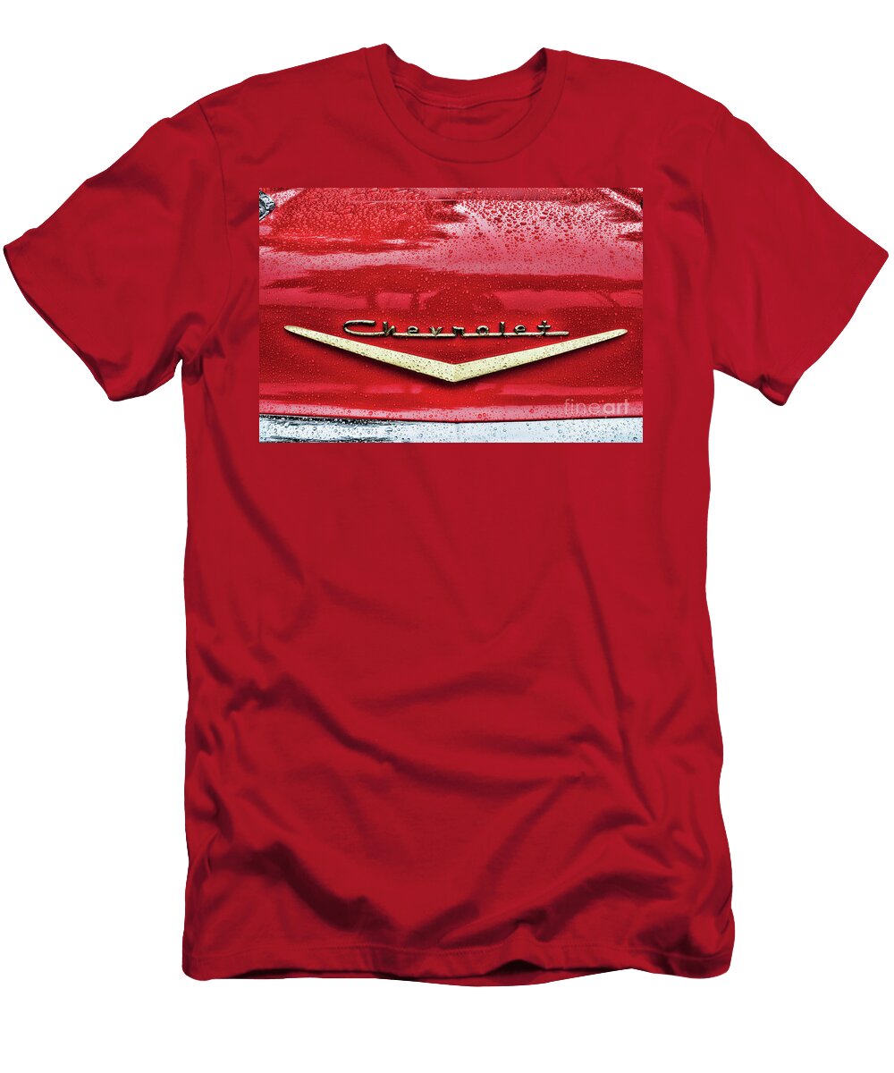 1957 Chevy Chevron Caught in the Rain Paul Ward T-Shirt