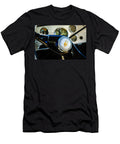 1957 Studebaker Golden Hawk Supercharged Sports Coupe Steering Wheel Emblem Jill Reger T-Shirt