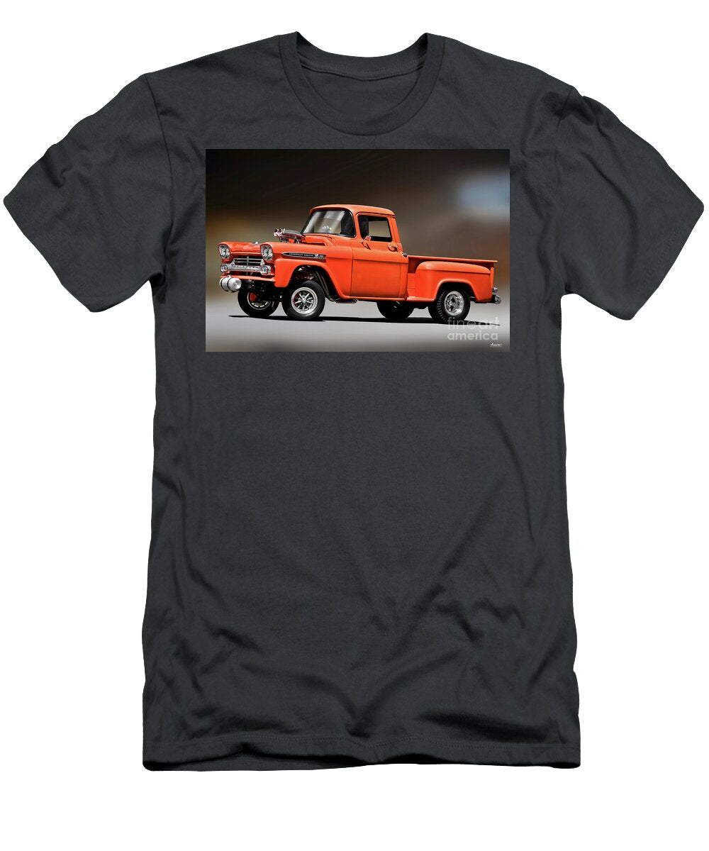 1958 Chevrolet Apache Pickup Gasser I Dave Koontz T-Shirt
