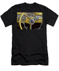1958 Ford Skyliner Steering Wheel and Dashboard 065 Nick Gray T-Shirt
