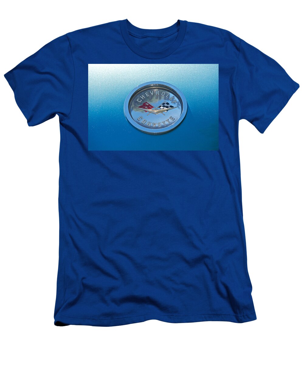 1959 Chevrolet Corvette Flags Dave Koontz T-Shirt