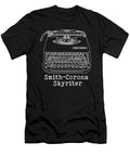 1960 Smith Corona Skyriter White Line Drawing Lance Gambis Art T-Shirt