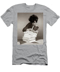 1960s 1970s Woman Secretary Pencil Vintage Images T-Shirt