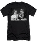 1960s Boy and Girl Sharing Single Vintage Images T-Shirt