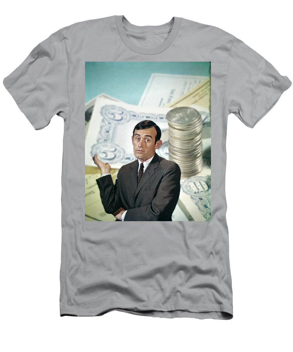 1960s Businessman Facial Expression Vintage Images T-Shirt
