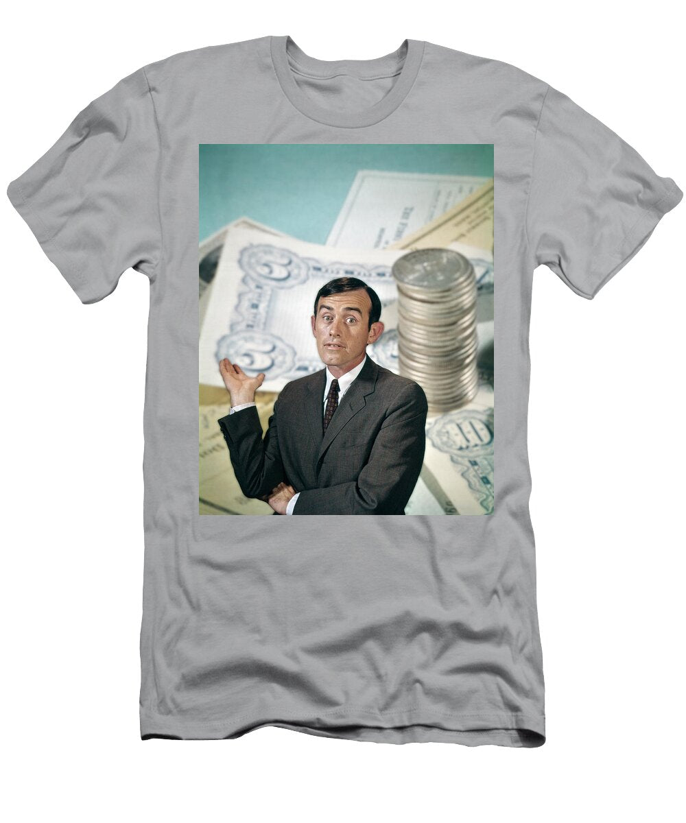 1960s Businessman Looking At Camera Vintage Images T-Shirt