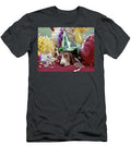 1960s Exhausted Basset Hound with Sad Vintage Images T-Shirt