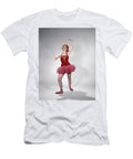 1960s Teen Girl Red Velvet Pink Net Vintage Images T-Shirt