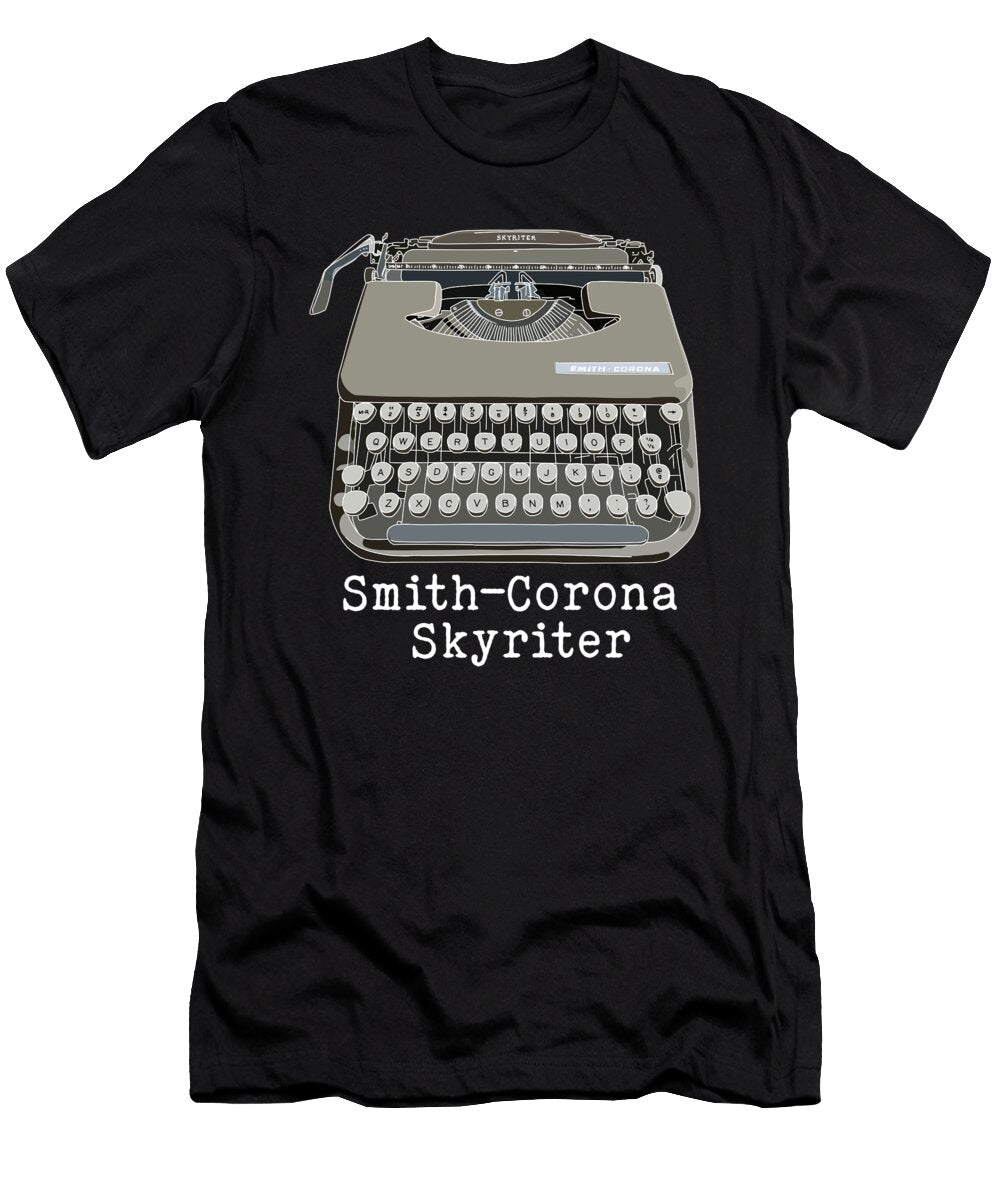 1961 Smith Corona Skyriter Color Lance Gambis Art T-Shirt