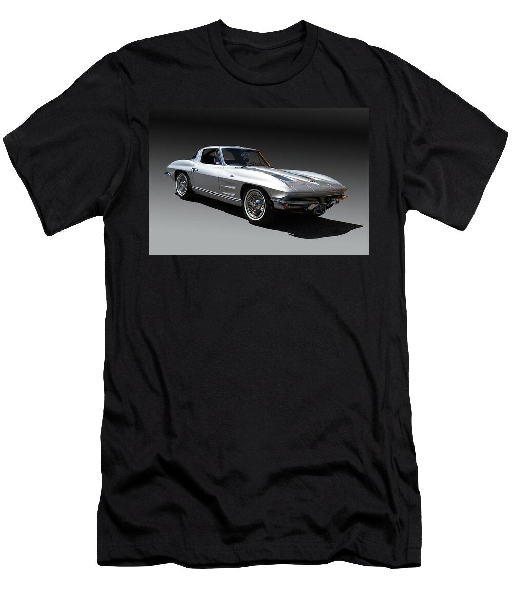 1963 Chevrolet Corvette Split Window Nick Gray T-Shirt