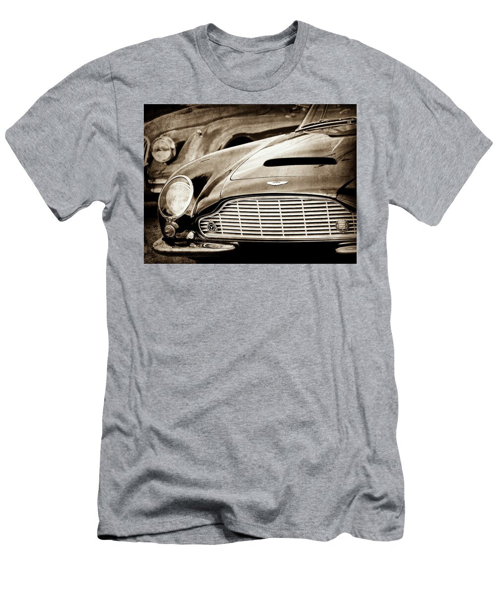 1965 Aston Martin Db6 Short Chassis Volante Grille 0970scl Jill Reger T-Shirt