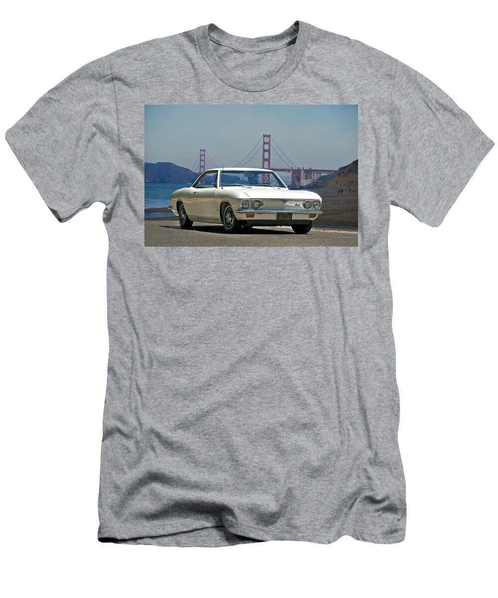 1965 Corvair At the Golden Gate Bridge Dave Koontz T-Shirt