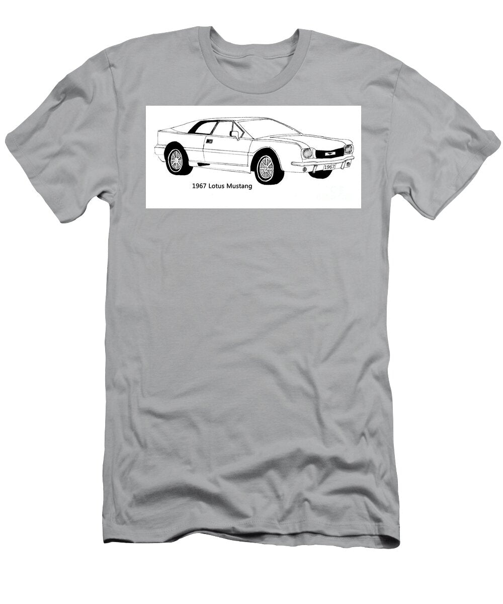 1967 Lotus Mustang Stephen Brooks T-Shirt