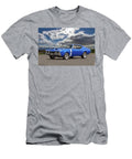 1968 Blue Oldsmobile 442 Nick Gray T-Shirt