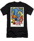 1970 Fantastic Four Comic Cover Jack Kirby Vintage Movie Poster Retro Film Poster Treasure Sampadart Gallery T-Shirt