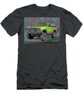 1970s Ford Bronco Wagon in Blue Abstract Brad Knorr T-Shirt