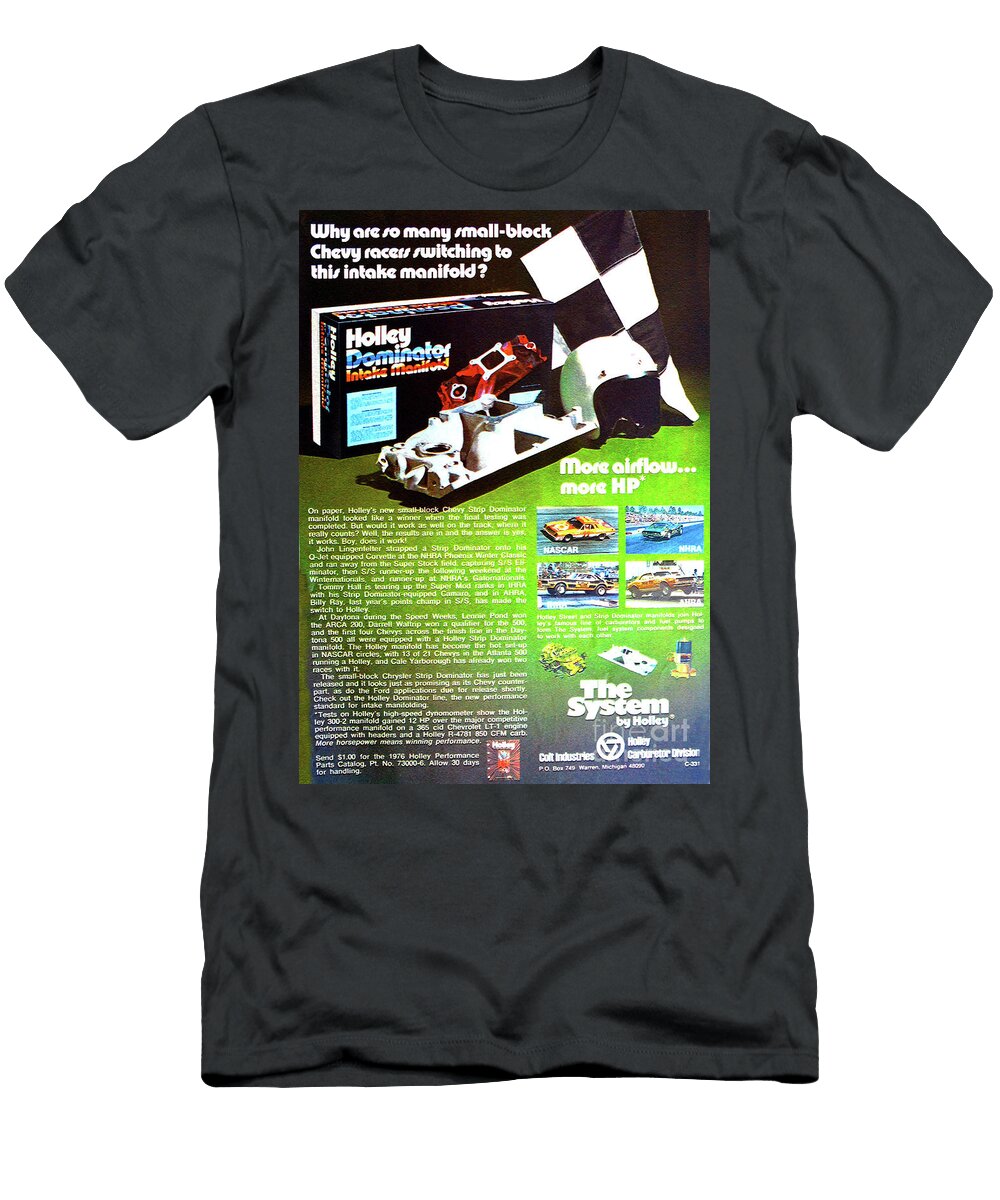 1970s Holley Carb Magazine Add David Lee Thompson T-Shirt