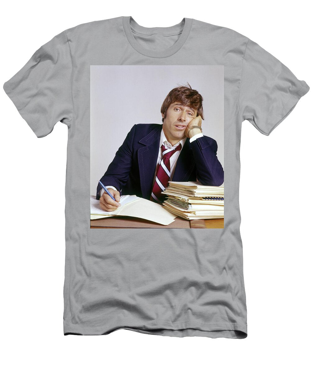 1970s Man Office Business Working Vintage Images T-Shirt