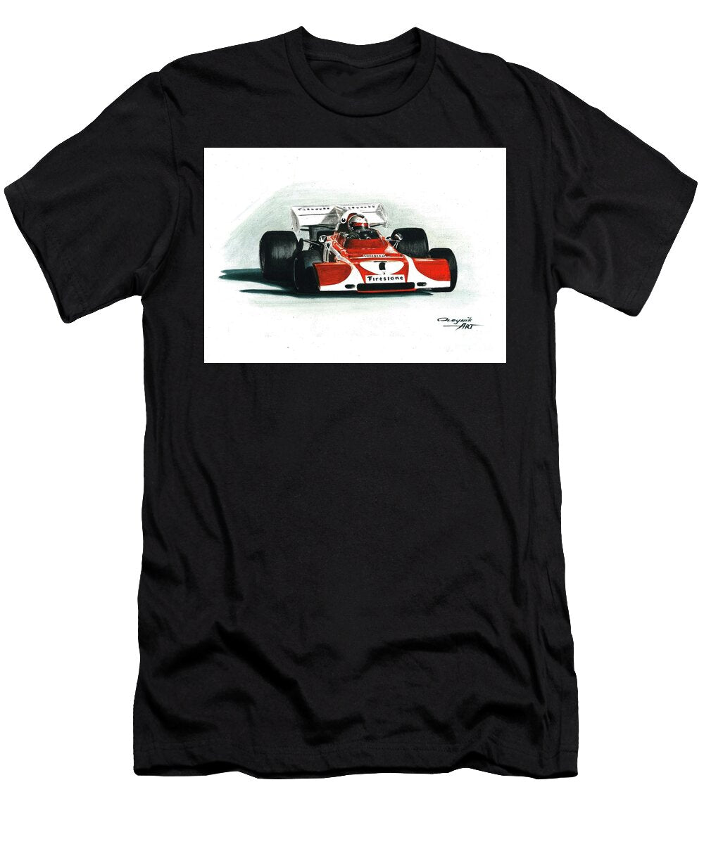 1972 Ferrari 312b2 South African Gp Artem Oleynik T-Shirt