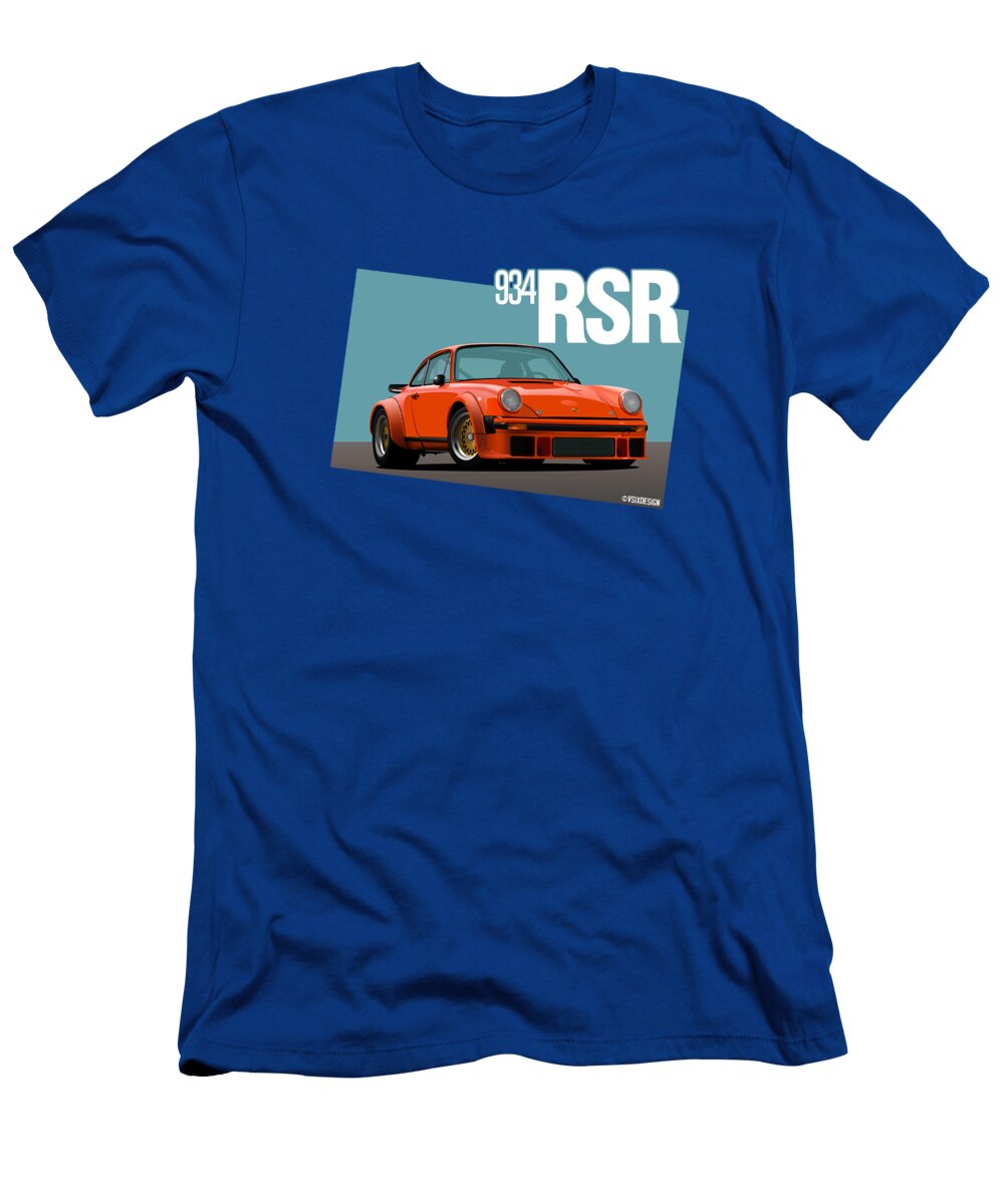 1976 934 Rsr Chassis 0155 Vsixdesign T-Shirt