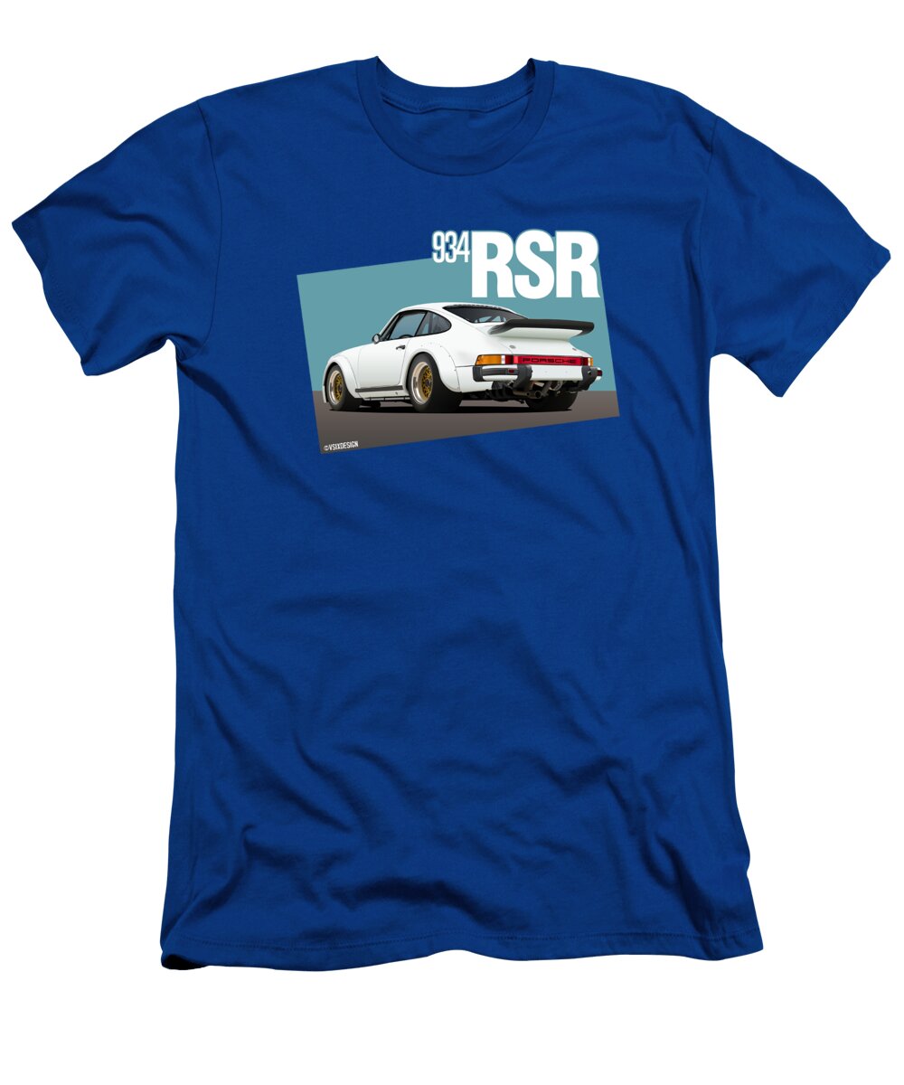 1976 934 Rsr Chassis 0157 Vsixdesign T-Shirt