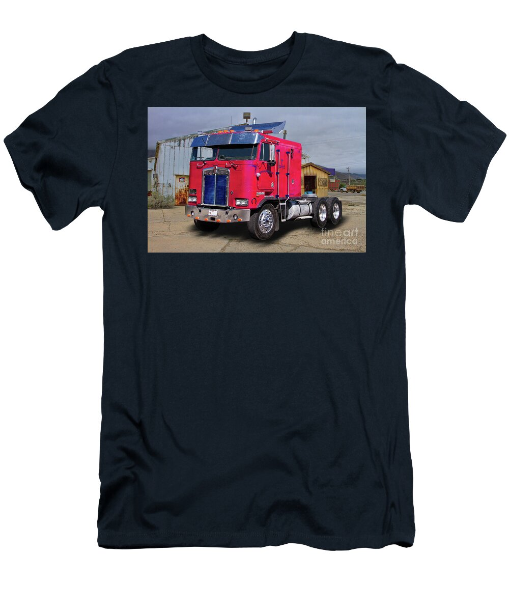 1987 Kenworth Truck Nick Gray T-Shirt