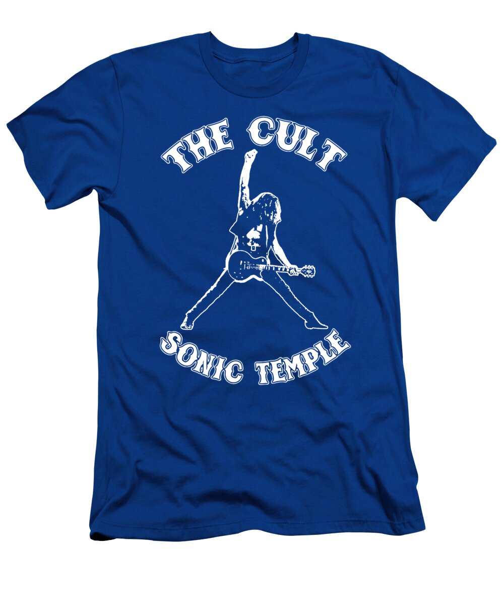 1989 the Cult Sonic Temple Tour Band Rock 80 Karen Yuliarti T-Shirt