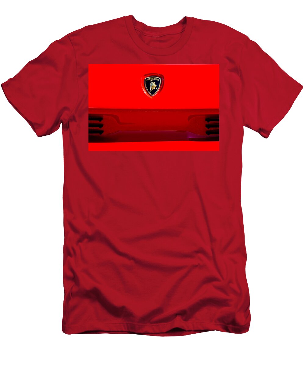1994 Lamborghini Diablo Coupe Se30 Emblem Jill Reger T-Shirt