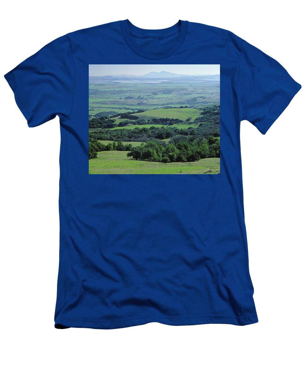 1b6365 Mt Diablo From Sonoma Mountain Ed Cooper Photography T-Shirt