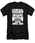 2 14 Year Old Gamer Gaming 14th Birthday Level 14 Unlocked Crazy Squirrel T-Shirt
