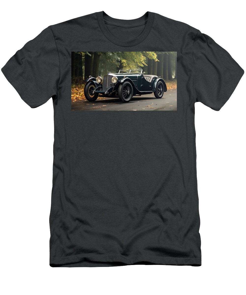 2 1934 Aston Martin 1 Litre Mark Ii Long Chassis By Asar Studios Celestial Images T-Shirt