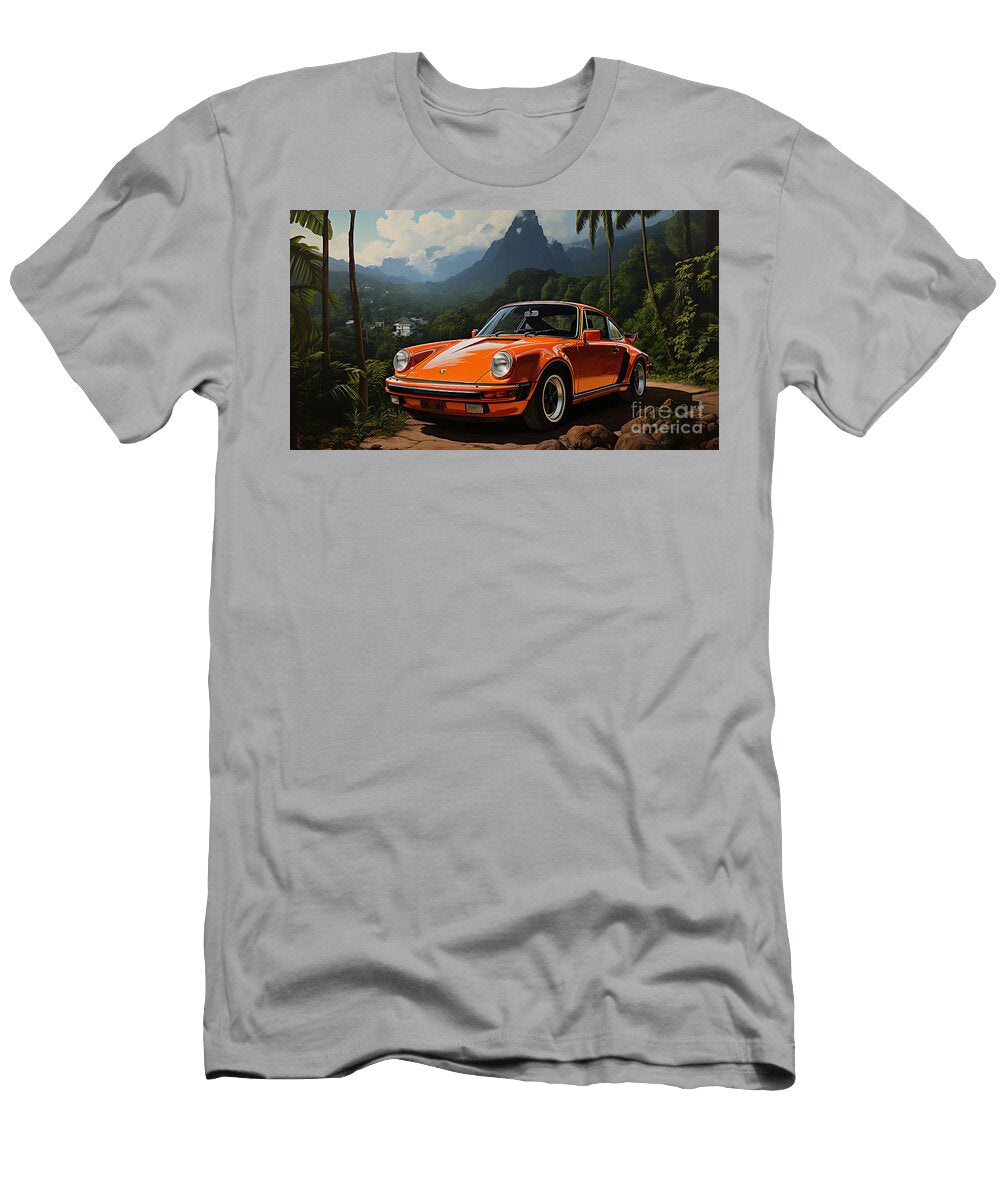 2 1979 Porsche 930 30l I6 Turbocharged Sports By Asar Studios Celestial Images T-Shirt