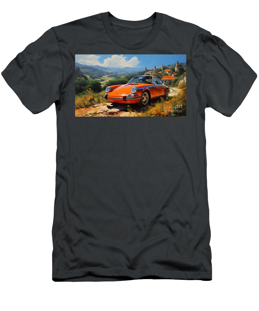 2 1982 Porsche 959 28l I6 Turbocharged Sports By Asar Studios Celestial Images T-Shirt