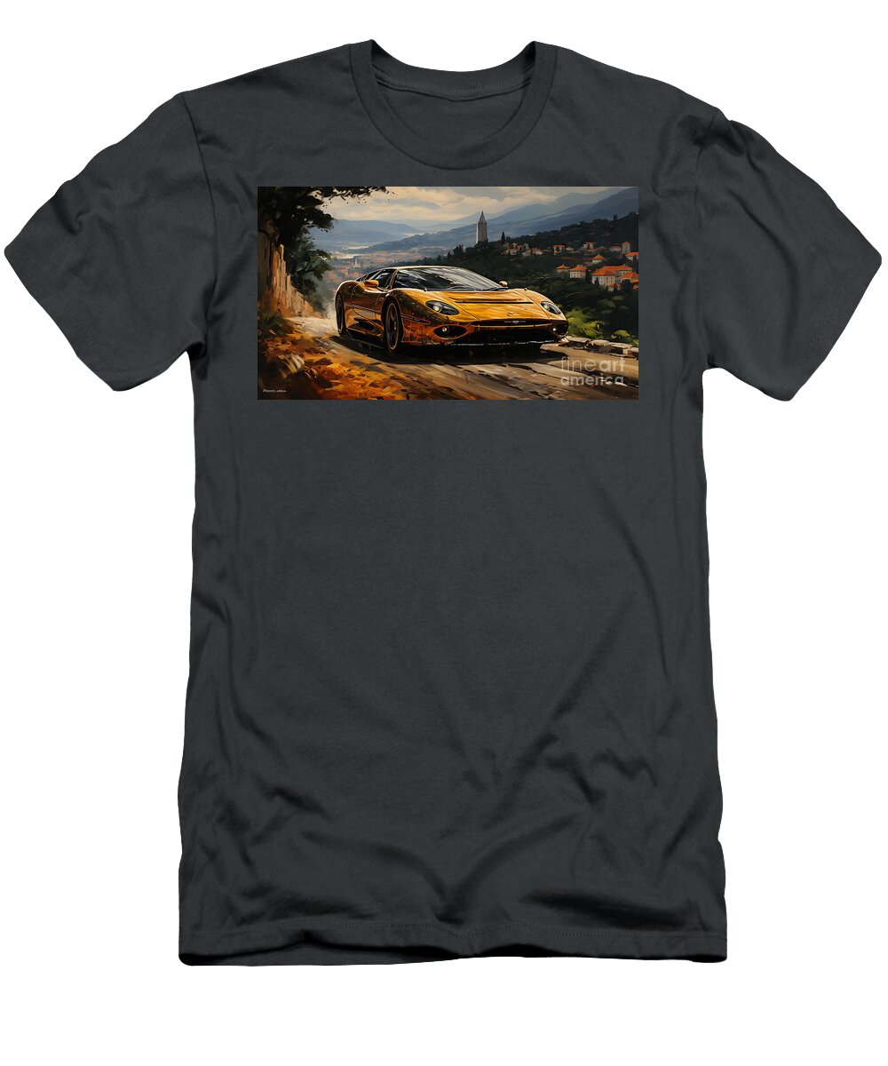 2 1992 Jaguar Xj220 35l V6 Twin Turbocharged Sup By Asar Studios Celestial Images T-Shirt