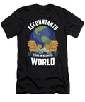2 Accountants Work in Accrual World Accounting Pun the Perfect Presents T-Shirt